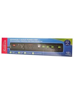 Sunbeam 7-Outlet Advanced Power Strip 