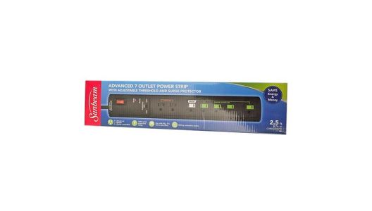 Sunbeam 7-Outlet Advanced Power Strip 